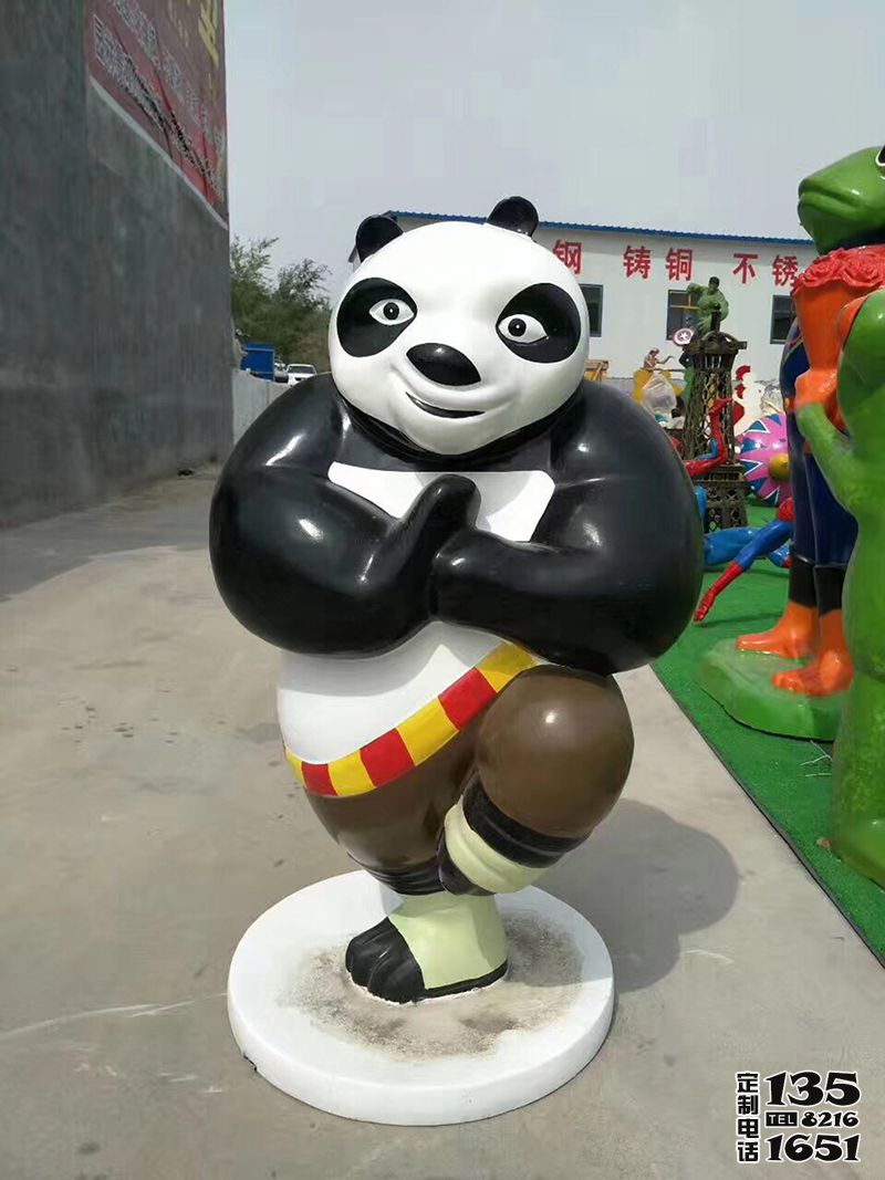 商場影院玻璃鋼卡通動(dòng)漫功夫熊貓阿寶雕塑 商場影院玻璃鋼卡通動(dòng)漫功夫熊貓阿寶雕塑